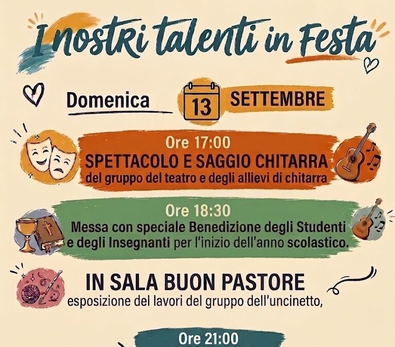 Inzia il nuovo anno scolastico: AUGURI!